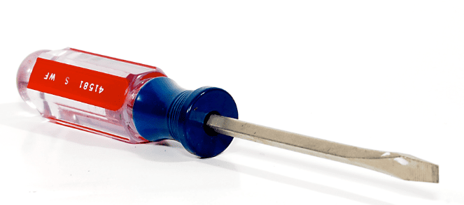 Identify this classic slotted driver.