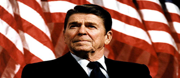 Which Hollywood actor walked off the film set and into the California governor's mansion in 1967, before taking the Oval Office in 1981?
