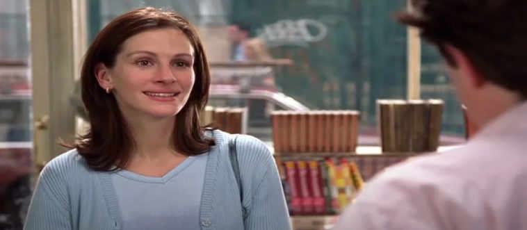 Identify this rom-com: Can you name it in a blink?