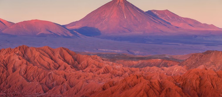 Why does the Atacama Desert hold a world record?