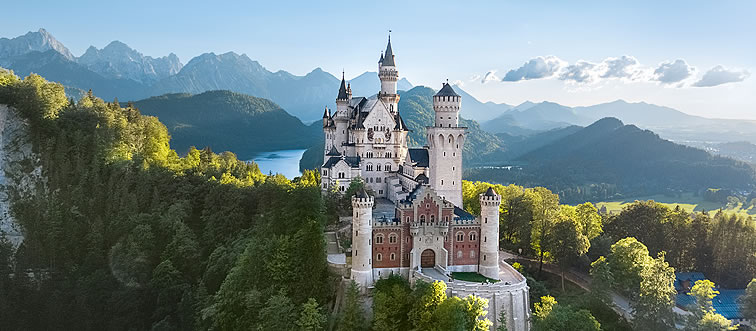 Which fairytale fortress is hiding in this image?