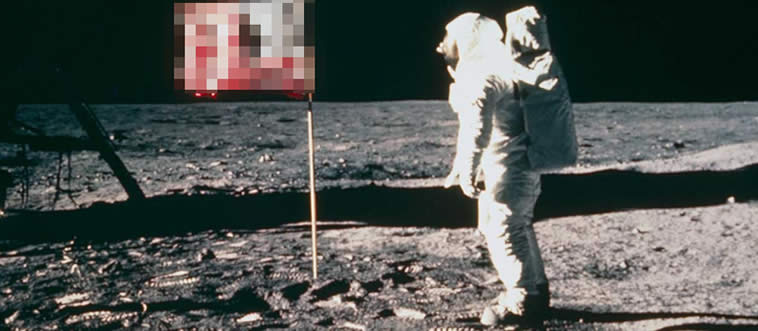 Target the nation that dominated the 1969 space race by landing the first humans on the Moon.