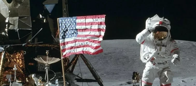 Identify the pioneer who took 'one small step' onto the lunar surface in 1969.